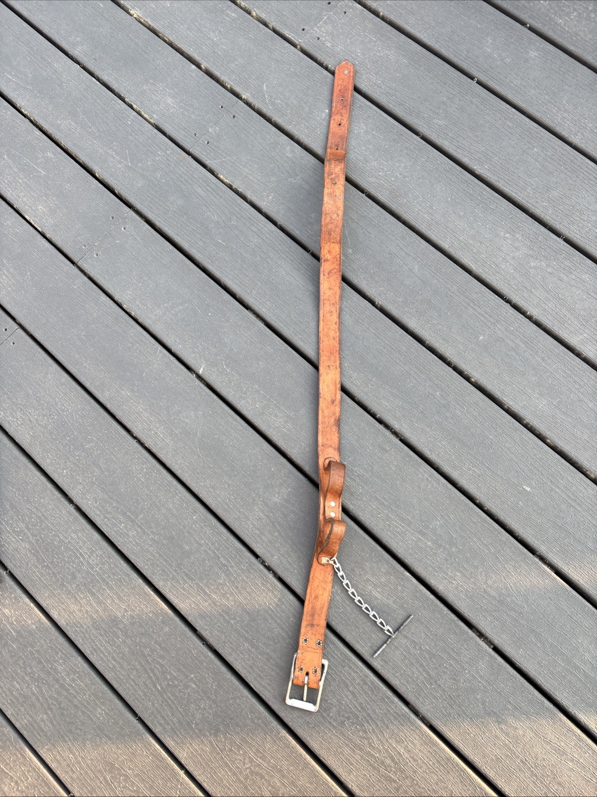 Vintage Leather Klein Tools 5207 Lineman Belt