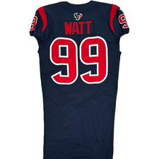 J.J. Watt TEAM ISSUED 🔥 Color Rush Houston Texans 🐂Nike NFL Jersey👕inc COA🛡️