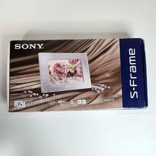 SONY DPF-D720 Digital Photo Frame Swarovski 7" LED Remote Japan Unused Open Box