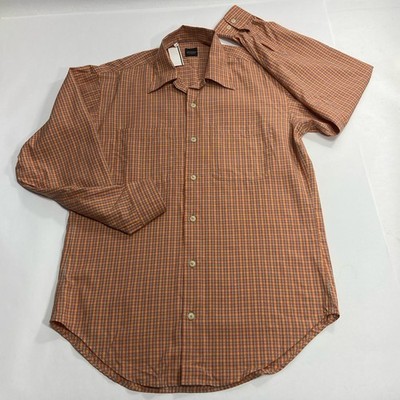 Acorn by Bob Goldfeder Shirt Mens Small Made in Italy Long Sleeve