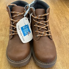 New Lily Dan Childrens Boots Browm Size 11/12