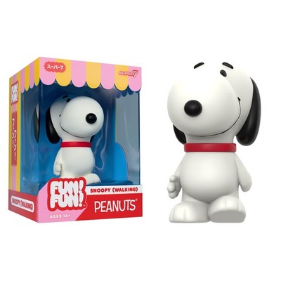 Super7 Fun! Fun! Peanuts Snoopy (Walking) Vinyl Figure - 5'' Peanuts Action