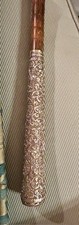 Antique Sterling Silver Repousse Umbrella Handle