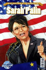 Female Force Sarah Palin 1B Carbajal Variant 2nd Printing FN 2009 Stock Image