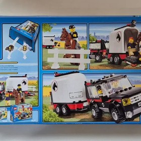 LEGO City 7635 4WD Horse Transport Trailer, MISB, 2009 Edition