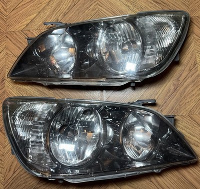 Toyota Altezza GITA SXE10 Chrome XENON HID Head Lamps Lexus IS300 2001-2005
