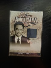 2008 Donruss Threads John Cusack Baseball Americana Materials RELIC #/500 BA-26