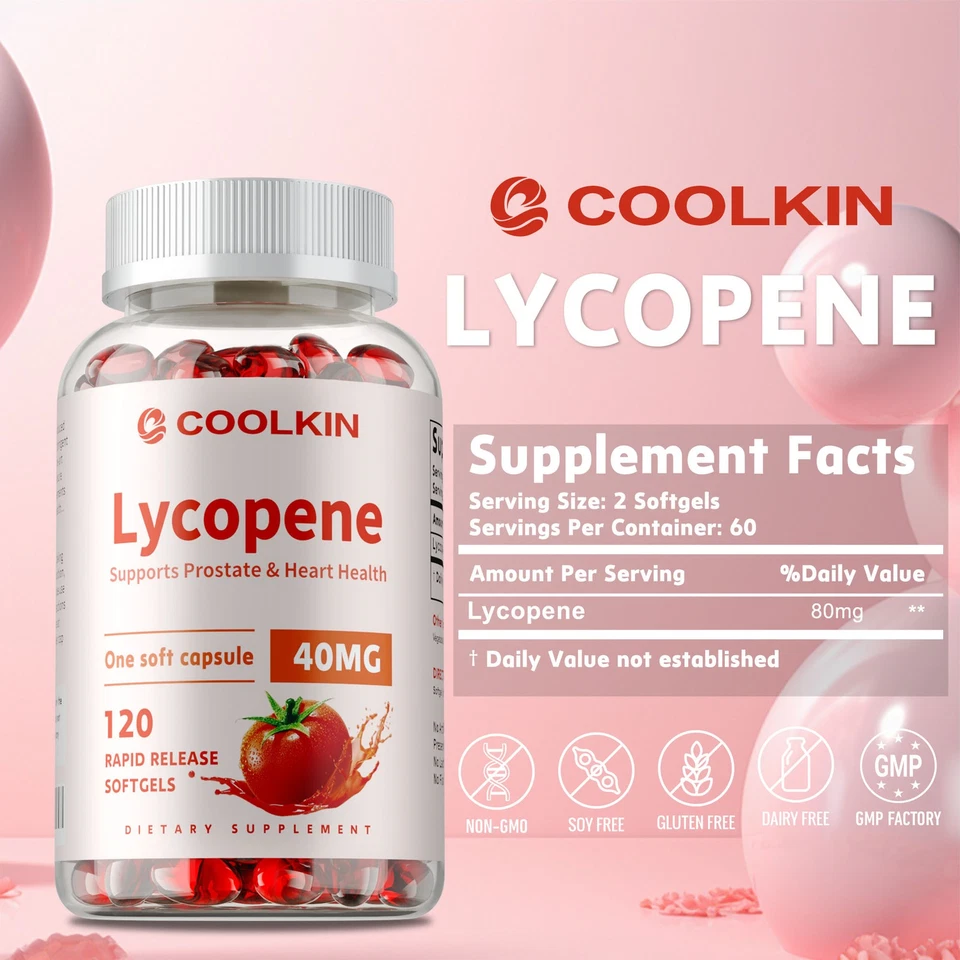 Lycopin 40mg–Vorteilhaft Für Prostata- Und Herzgesundheit,Antioxidans,Anti-Aging - Bild 2 von 4