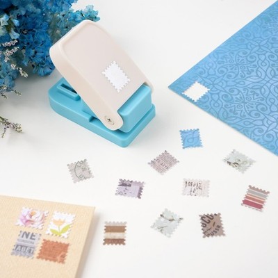 Mini Size Postage Stamp Paper Punch,0.5x0.6inch Craft punch for Scrapbooking