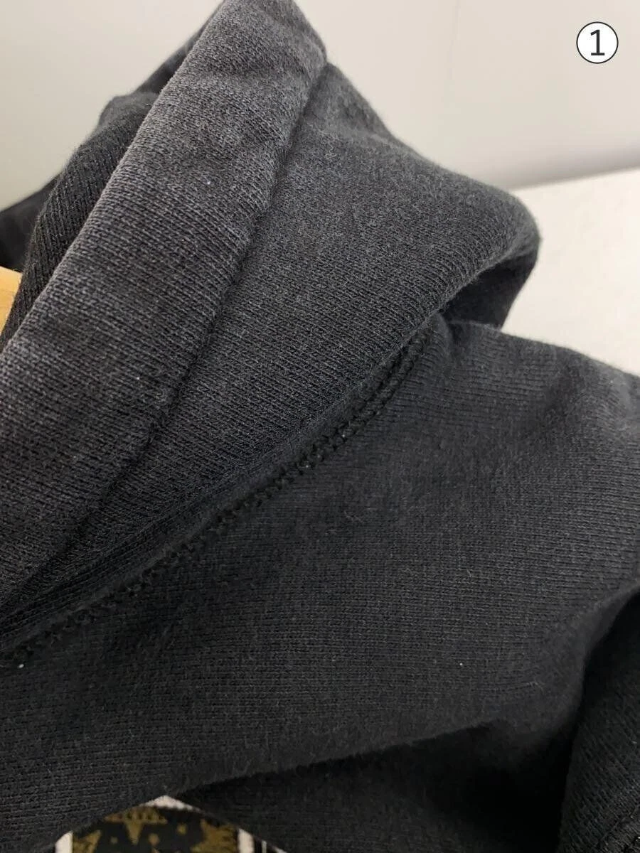 Felpa Supreme con cappuccio XL cotone nero usata