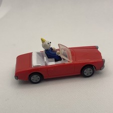 1998 Jack In The Box Kids Meal Red Convertible Car Vintage