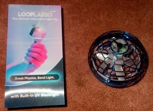 LoopLasso, The Ultimate Interactive Liight Toy. Glow in the Dark