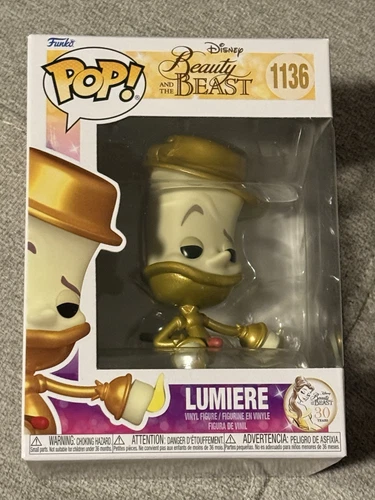 LUMIERE Funko POP! Disney #1136 Beauty & the Beast 30 Years Anniversary Series