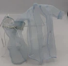 Vtg BARBIE Baby Blue  LINGERIE SET BLUE 2-PIECE Sheer Fashion Ave/ Incomplete