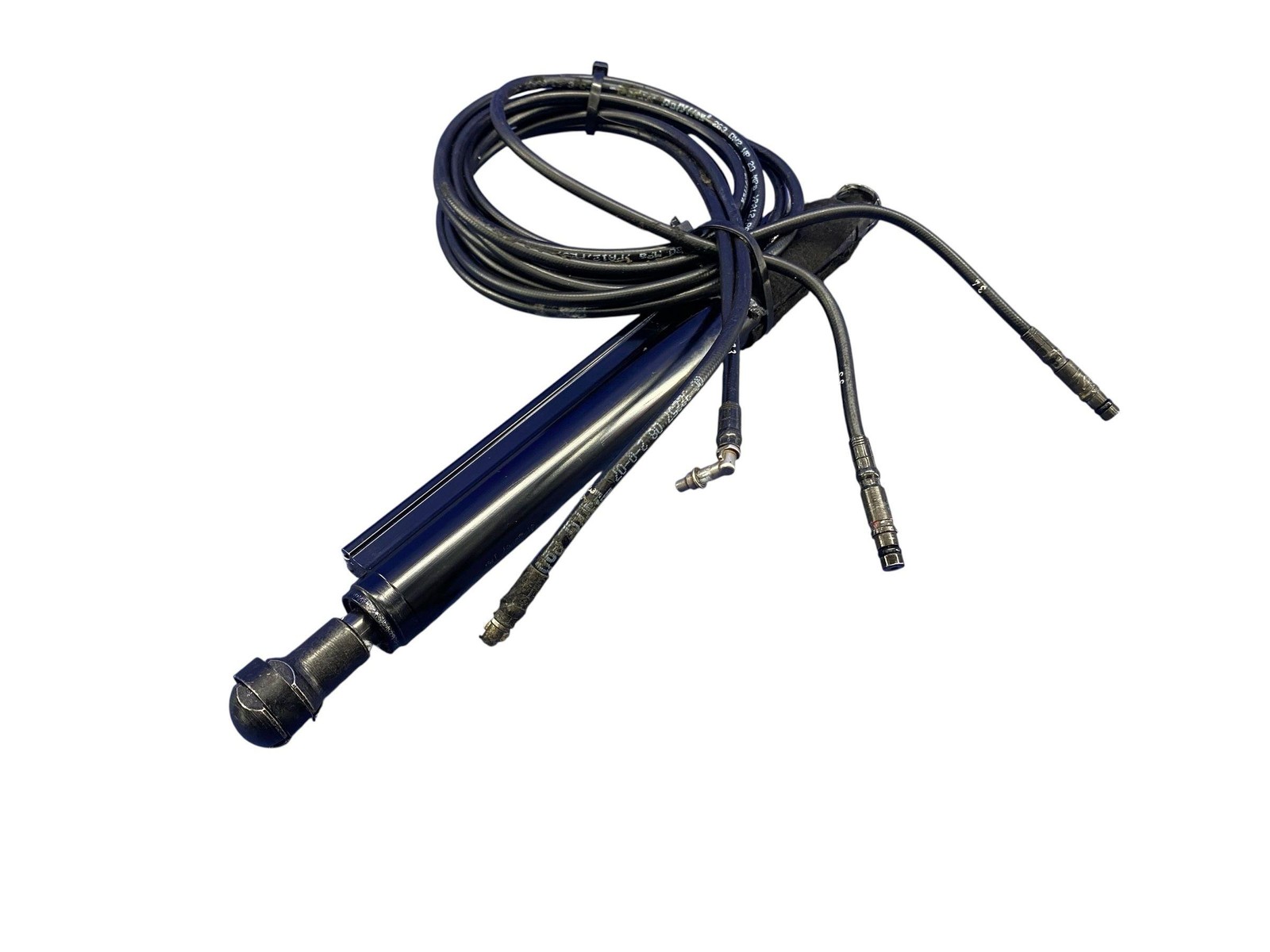 2006-2013 BENTLEY CONTINENTAL GTC REAR RH HYDRAULIC LIFT CYLINDER SHOCK /CABLE
