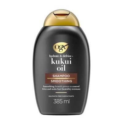 Sulfatfreies Kukui Öl Shampoo 385ml - Intensive Hydration für Frizz Control