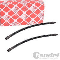 2X Febi Bilstein BremsschlÄUche Hinten Beidseitig Passend FÜR MERCEDES-BENZ