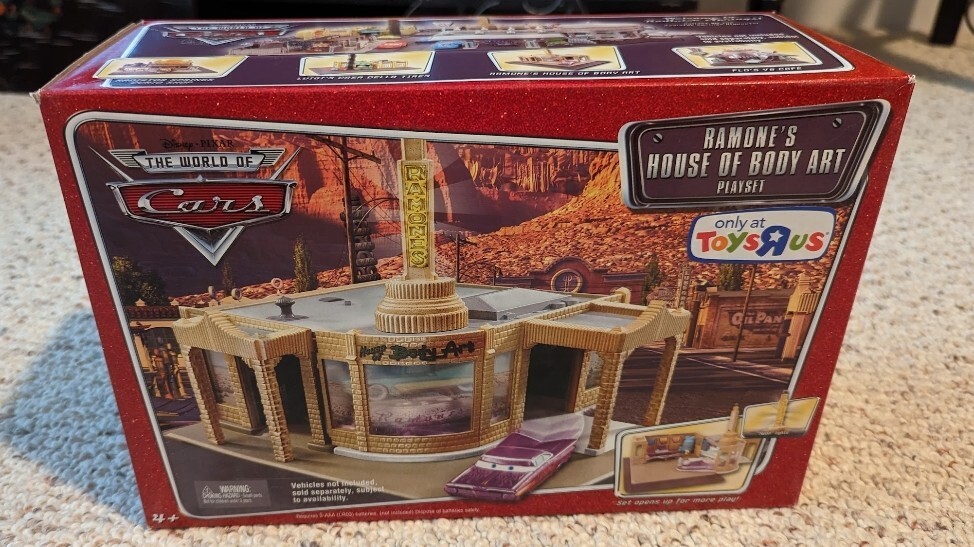 マテルカーズ　ラモーンハウスオブボディーアートプレイセット RARE Disney Pixar Cars Ramone's House of Body Art Playset Mattel