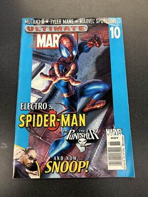 ULTIMATE MARVEL MAGAZINE Issue #10 November 2001 Electro / Snoop Dog ...