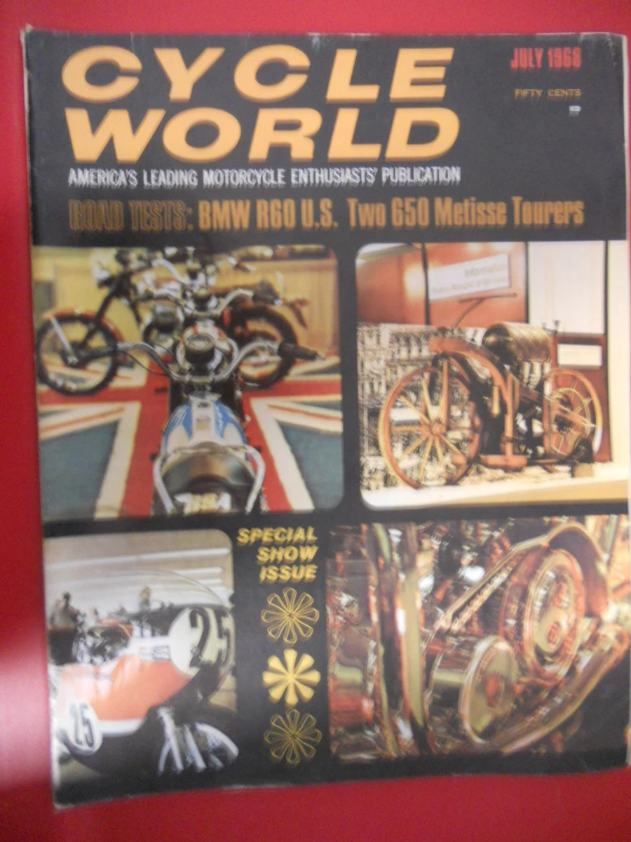 Cycle World July 1968 Magazine
