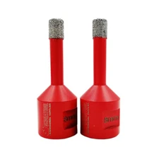 Diamond Core Drill Hole Saw 2pcs 8mm M14 for Ceramic Tile Granite SHDIATOOL