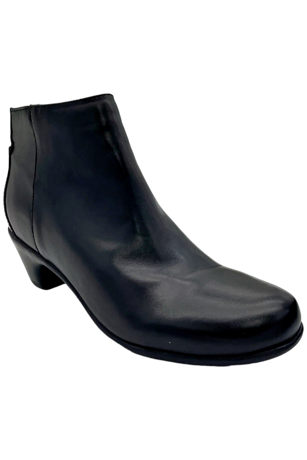 Повседневные пинетки Easy Spirit Womens Camira с круглым носком и заостренным каблуком черного цвета