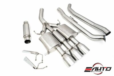 MEGAN Stainless Triple Tips Catback Exhaust for Honda Civic Type R FK8 17-21 CTR