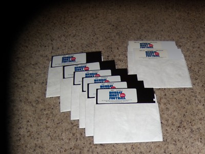 abc Monday Night Football IBM PC 5.25'' disks 