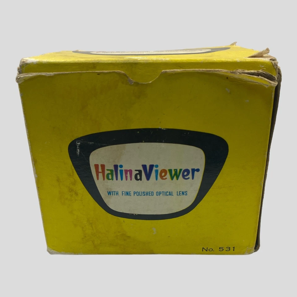 Visor deslizante de mesa HalinaViewer vintage n.º 531 Hecho en H Kong excelente estado. Foto 3 de 4