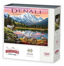 Denali National Park 500 Piece Jigsaw Puzzle Boardwalk New