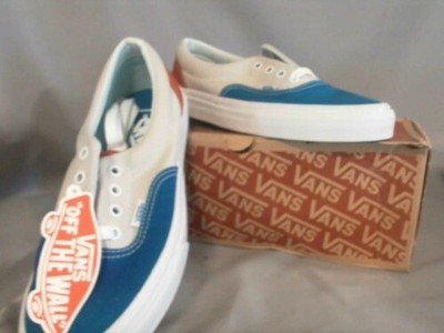 vans era 1966 blue grey red