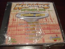CHARTBUSTER 6 6 KARAOKE DISC 40282 SEPTEMBER 2002 MALE POP CD G MULTIPLEX