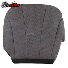 Cubierta de asiento de repuesto gris oscuro para parte inferior del conductor Chevy Silverado 1999-2002