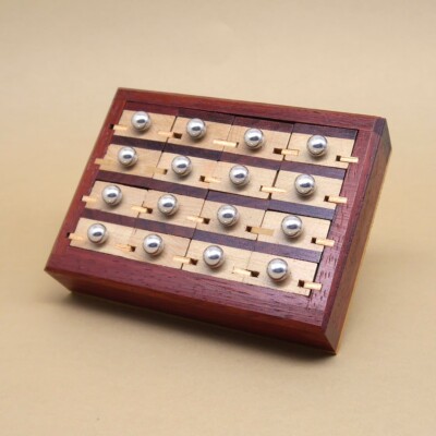 APOTHEKERSCHRANK - edles Packing-Puzzle