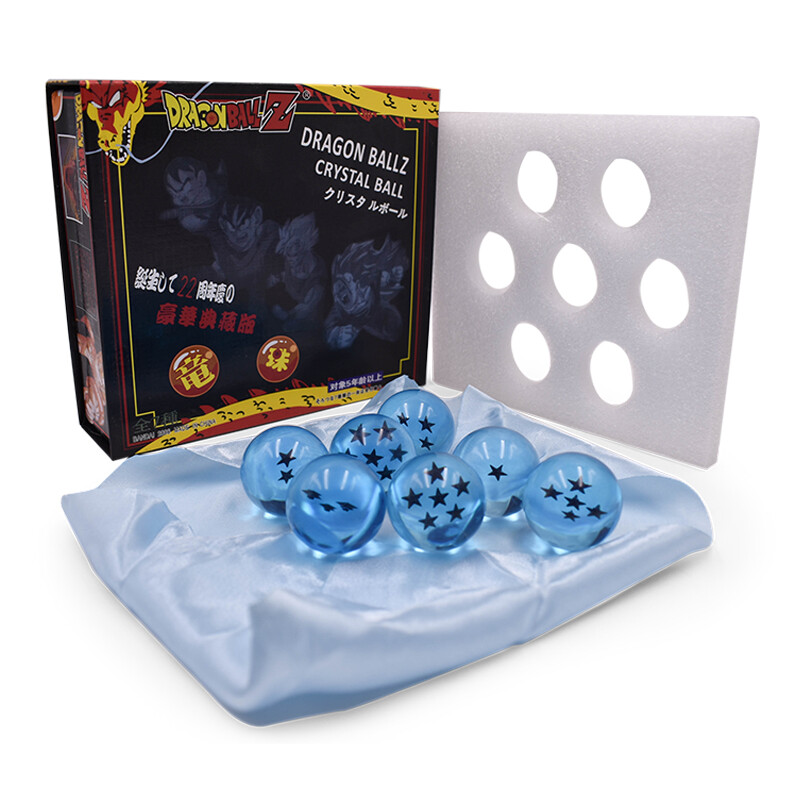 Dragon Ball Z Crystal Seven Star Balls Action Figure Toys Model
