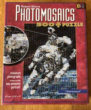 Robert Silvers Photomosaics Astronaut Jigsaw Puzzle