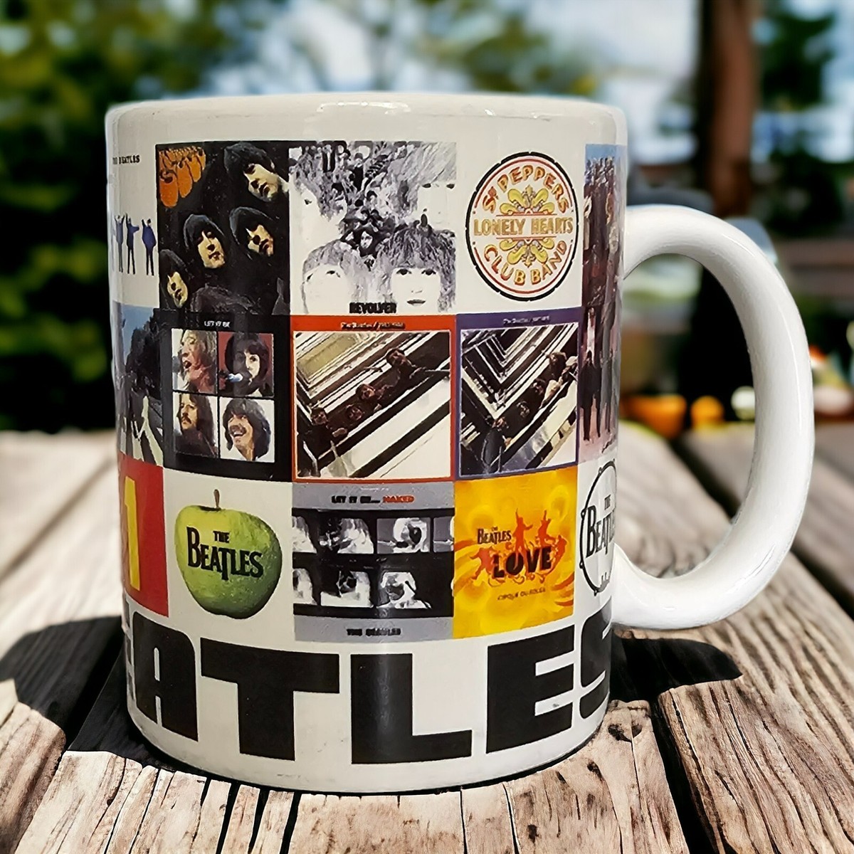 The Beatles Album Covers Coffee Mug 2009 Rock Off 10 oz BEATMUG01 | eBay