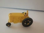 Marx Farm Play Set Yellow Tractor Plastic