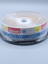 DVD-R Blank Discs-15 Maxell MaxData DVD-R Discs 4.7GB 16x Spindle, Gold, 15/Pk