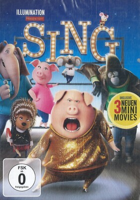 Sing (2017, DVD)