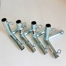 4pc 3 Way Corner Up Angle Low Peak Canopy Fitting Lean To Patio FW3J 1 5/8" Pipe