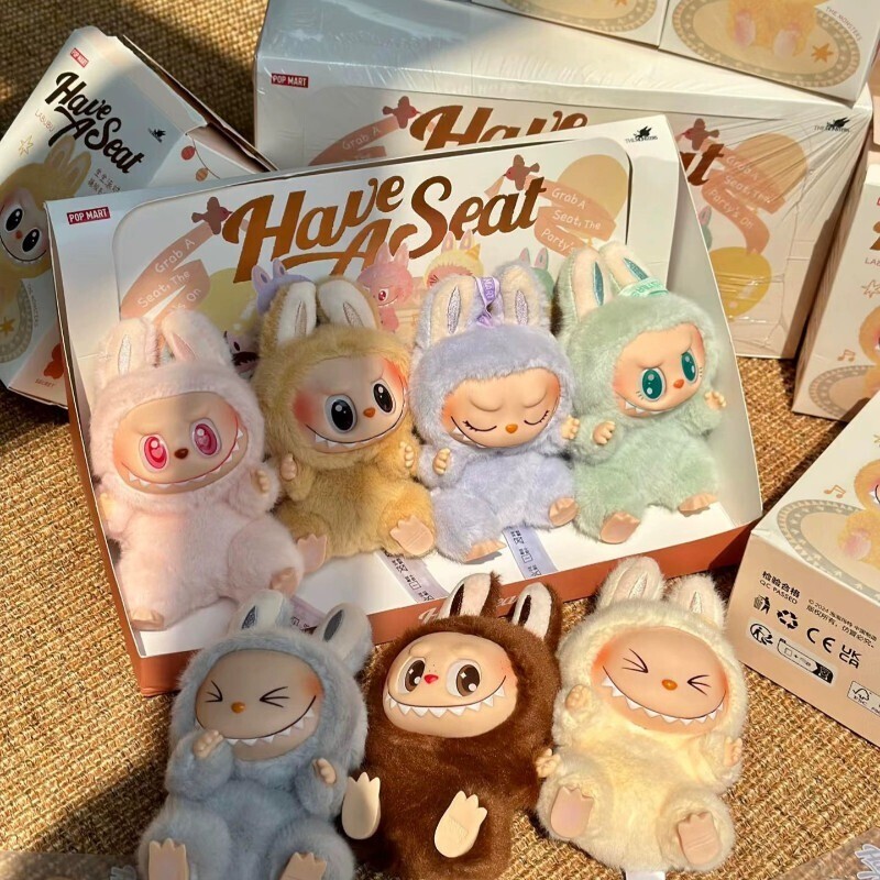Authentic POP MART LABUBU 'The Monsters Have a Seat' Blind
