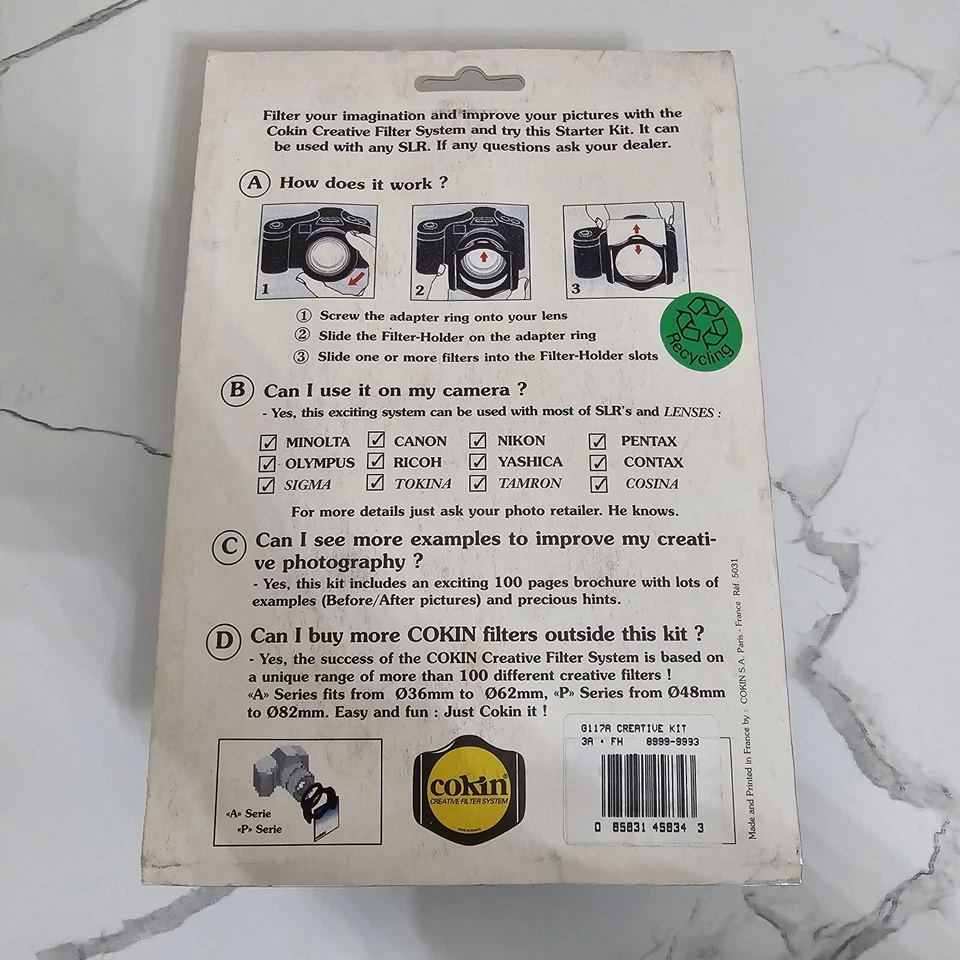 The Cokin Creative Filter System G117A Creative Kit Filter - Image 2 of 4