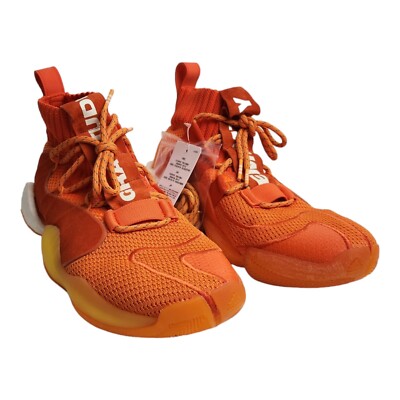 Adidas Pharrell X Crazy BYW X Men's Size 12 Now is Her Time Orange 2019 - EG7728