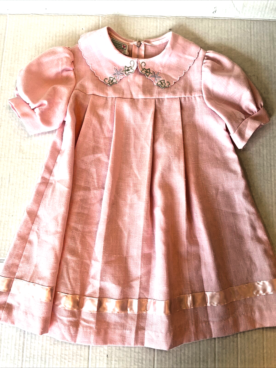 Vintage JCPenney Wildflower Collection Pink Embroidered Girls Easter Dress 6 USA | eBay Vintage JCPenney Wildflower Collection Pink Embroidered Girls Easter Dress 6 USA | eBay