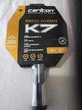 Carlton Kinesis Xelerate K7 Table Tennis Bat 2.0mm 5 ply proA+++ 95spin 90 contr