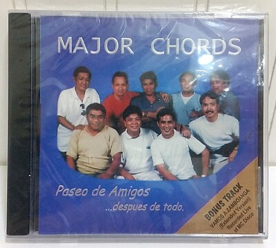 MAJOR CHORDS Music CD New Sealed Paseo de Amigos Despues de Todo Spanish Friends