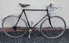 Vintage British Eagle Racing Bike Reynolds 531 Frame Black