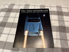 Triumph Herald Brochure Apr 1960 Usa Market
