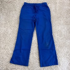 Barco Grey's Anatomy Womens Small Scrub Pants Solid Blue Workwear Careerwear